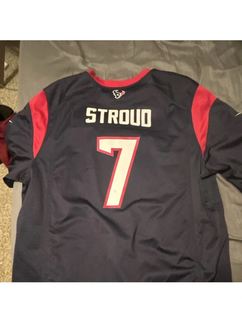 Nike Houston Texans C.J. Stroud #7 NFL Jersey 2XL Blue/Red/White